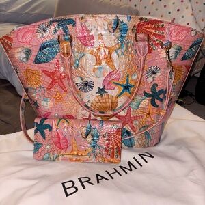 Brahmin Jeanne & Ady Tote Set in Starlight